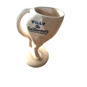 Willy and Guillermos' Novelty Ceramic Mug With Footed Base